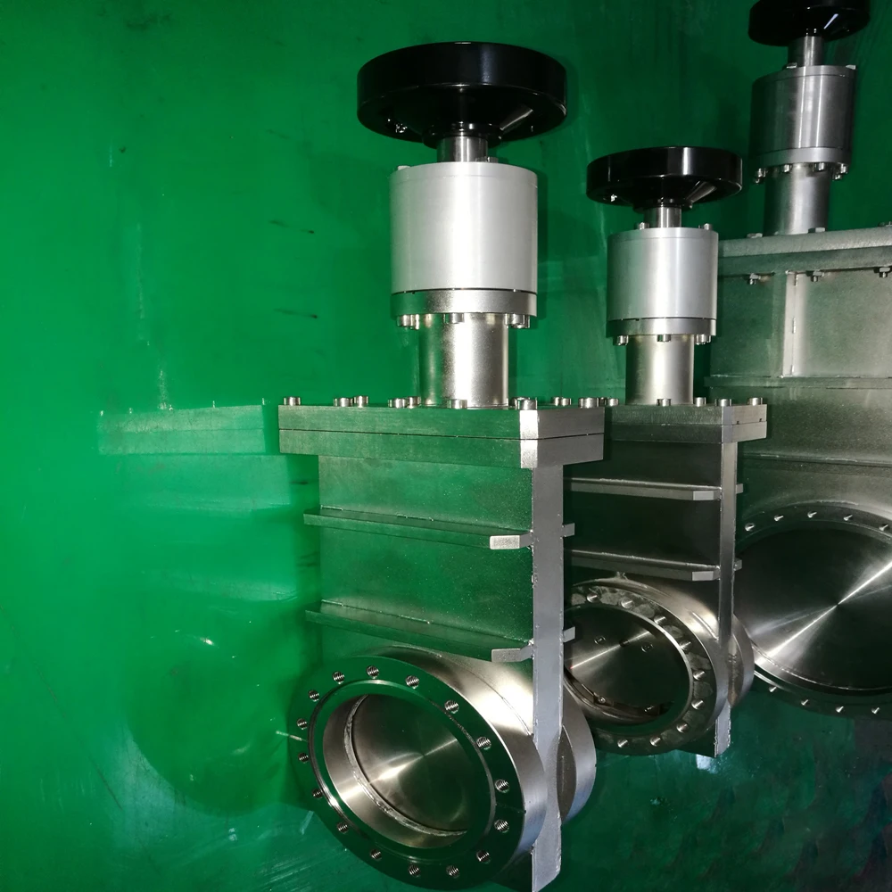 Uhv Ultra High Vacuum Manual Pipe Gate Valves With Size Dn63