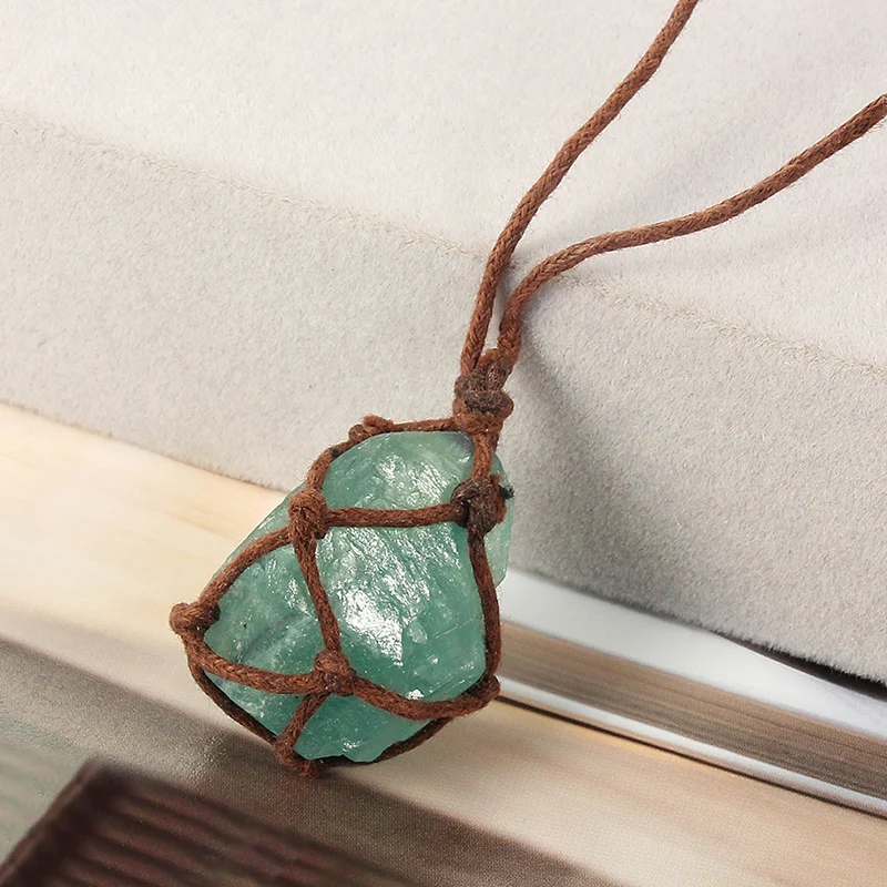 Yoga pierre naturelle Pendentif Cristal Pierre de Lune Coeur Labradorite Collier Wrap
