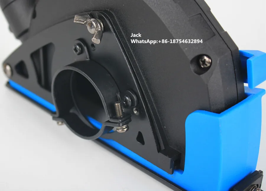 125mm 180mm Plastic Dust Shroud Dust Collector For Hand Cutting Machine