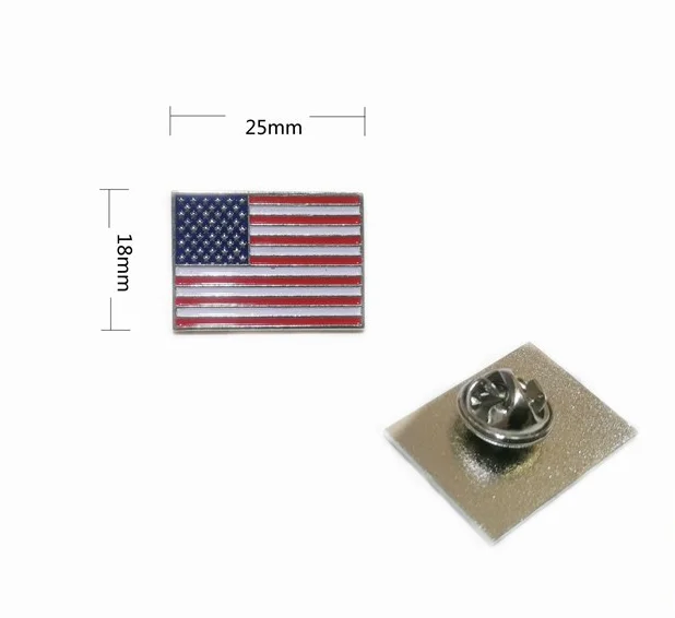 Instock Metal American Flag Pins For Wholesale Buy American Flag Pins