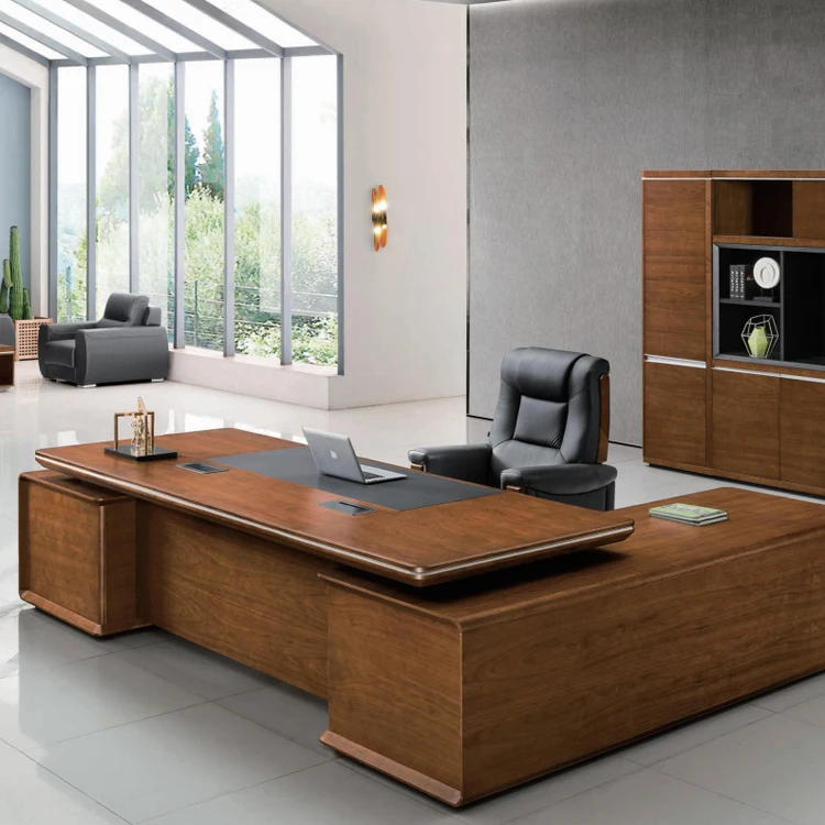 中国供应商豪华现代家具老板经理行政办公桌