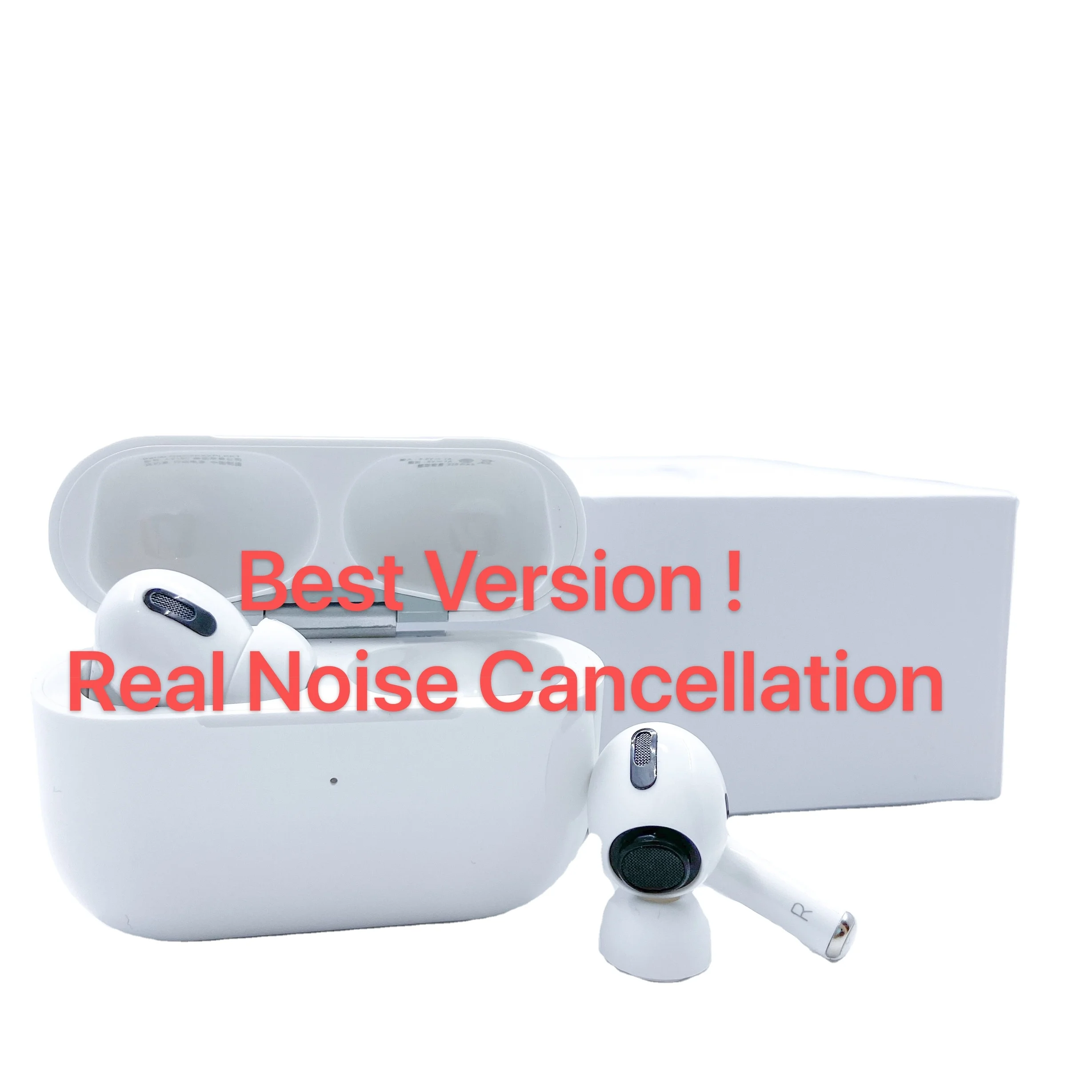 
Best Noise Cancellation Apple AirPods Pro TWS ANC TWS Bluetooth Earphones Headphones Earbuds Earpods For iPhone AirPods 2 