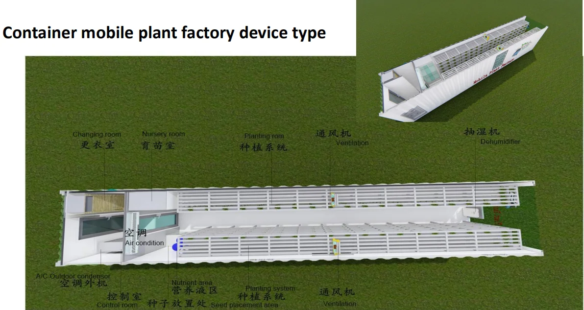 40FT Transforming Shipping Containers Into Local Farms Brings Produce to the City Plant Growing URBAN FARM UNITS