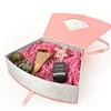 Customized sector ribbon gift paper box window package box