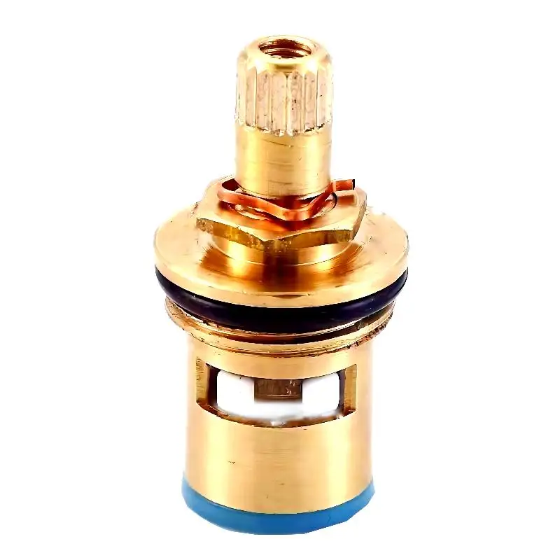 1/2 Brass Faucet Ceramic Cartridge Valve Core Brass Spline Tap Spindle
