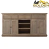 Antique Grey Kitchen Buffet Wooden Sideboard