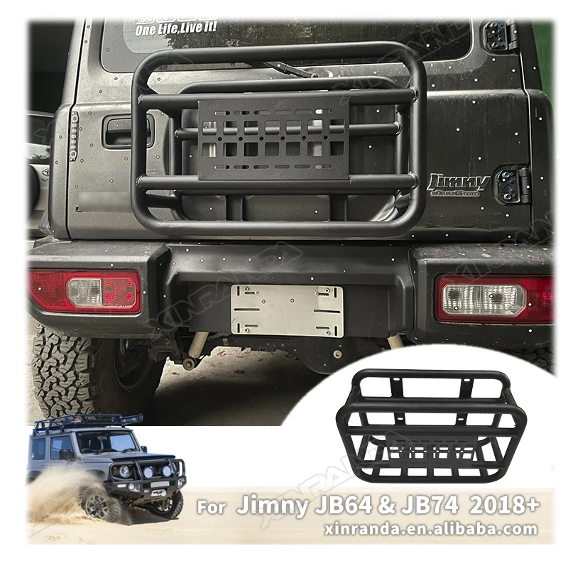 Jimny Accessories Spare Wheel Storage Rack For Suzuki Jimny Jb64 Jb74