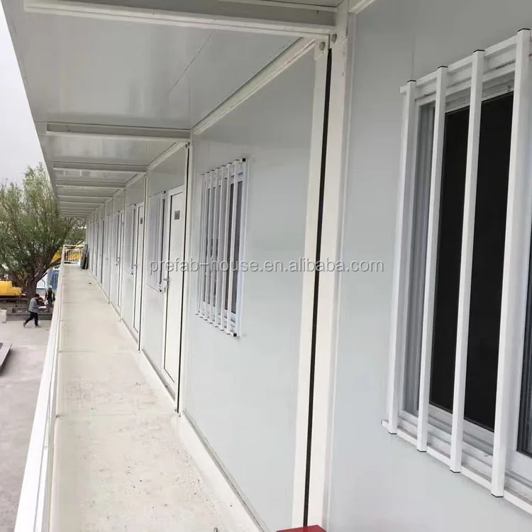 Djibouti Low Cost Prefabricated House Design 40ft Flat Pack Container