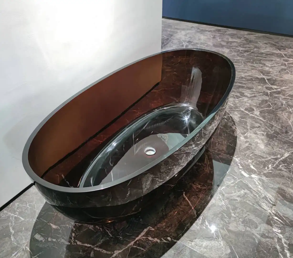 透明独立式树脂浴缸独立式浴缸,树脂复合浴缸,铸造树脂浴缸独立式