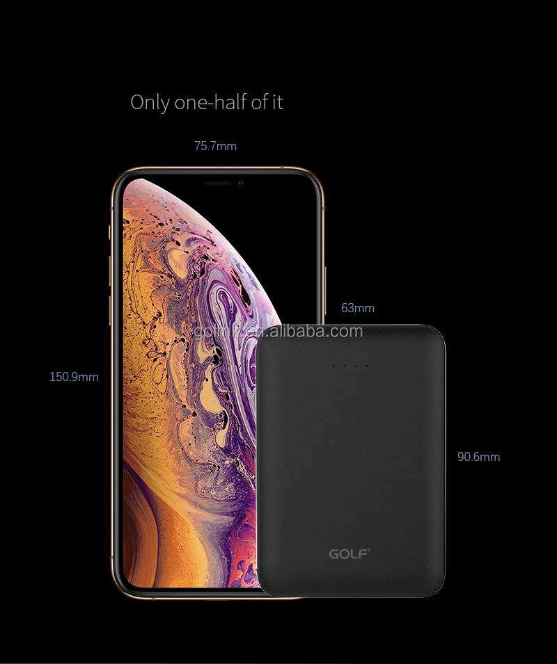 Mobile Power Bank 10000mAh OEM powerbank portable charger external Battery 10000 mAH power banks gifts - ANKUX.COM