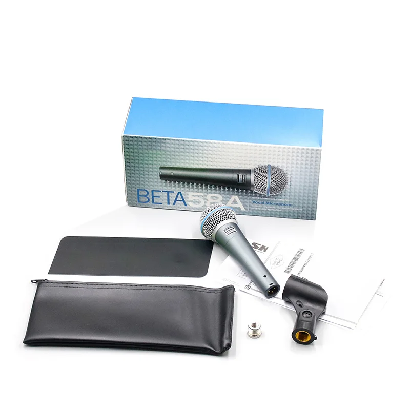 Beta58a Professional Wired Dynamic Microphone Supercardioid For Live Vocals Karaoke Stage