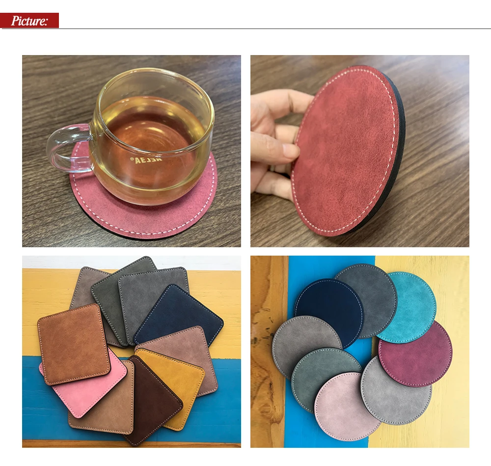 2020 New Sublimation Blanks,Dye Sublimation Blanks Coasters For Custom
