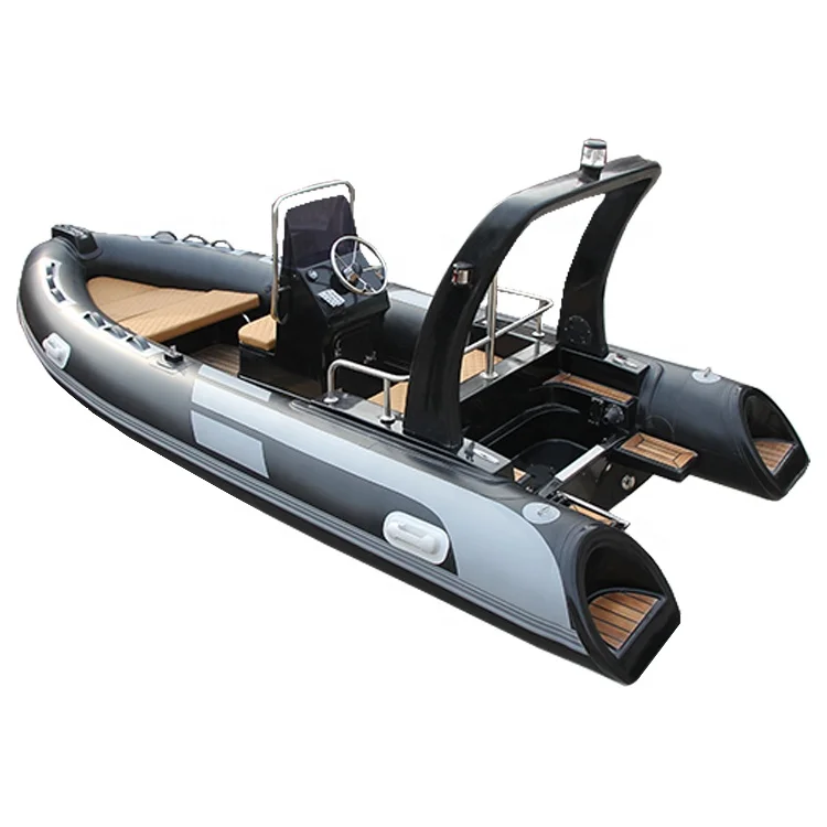 Zhenbo Marine Rigid Inflatable Boat 480 Hypalon Rib Boat Fiberglass