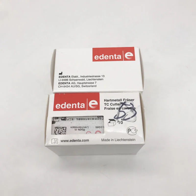 Iso Approved Original Edenta Tc Cutter Dental Carbide Bur Hartmeteall