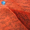 100 Polyester Knit Fabric Sweater One Side Fleece Black Cationic Solid Plain Dyed Coarse Needle Fleece Fabric for Winter Garment