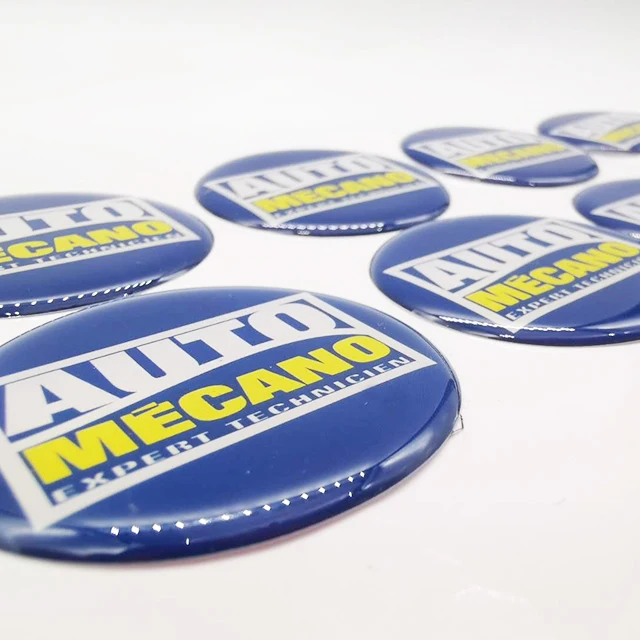 Dome Wall/creative Epoxy Stickers Logo Epoxy Resin New Custom 3d Gift