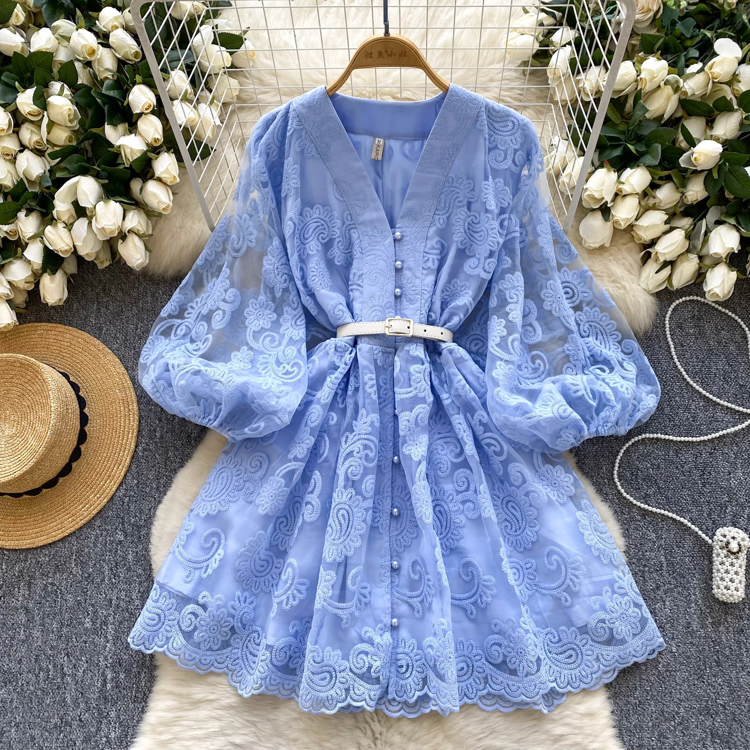 line womens dresses Berylove Women White Engagement Dress Halter A Line Chiffon Sleeveless Maxi  Dress
