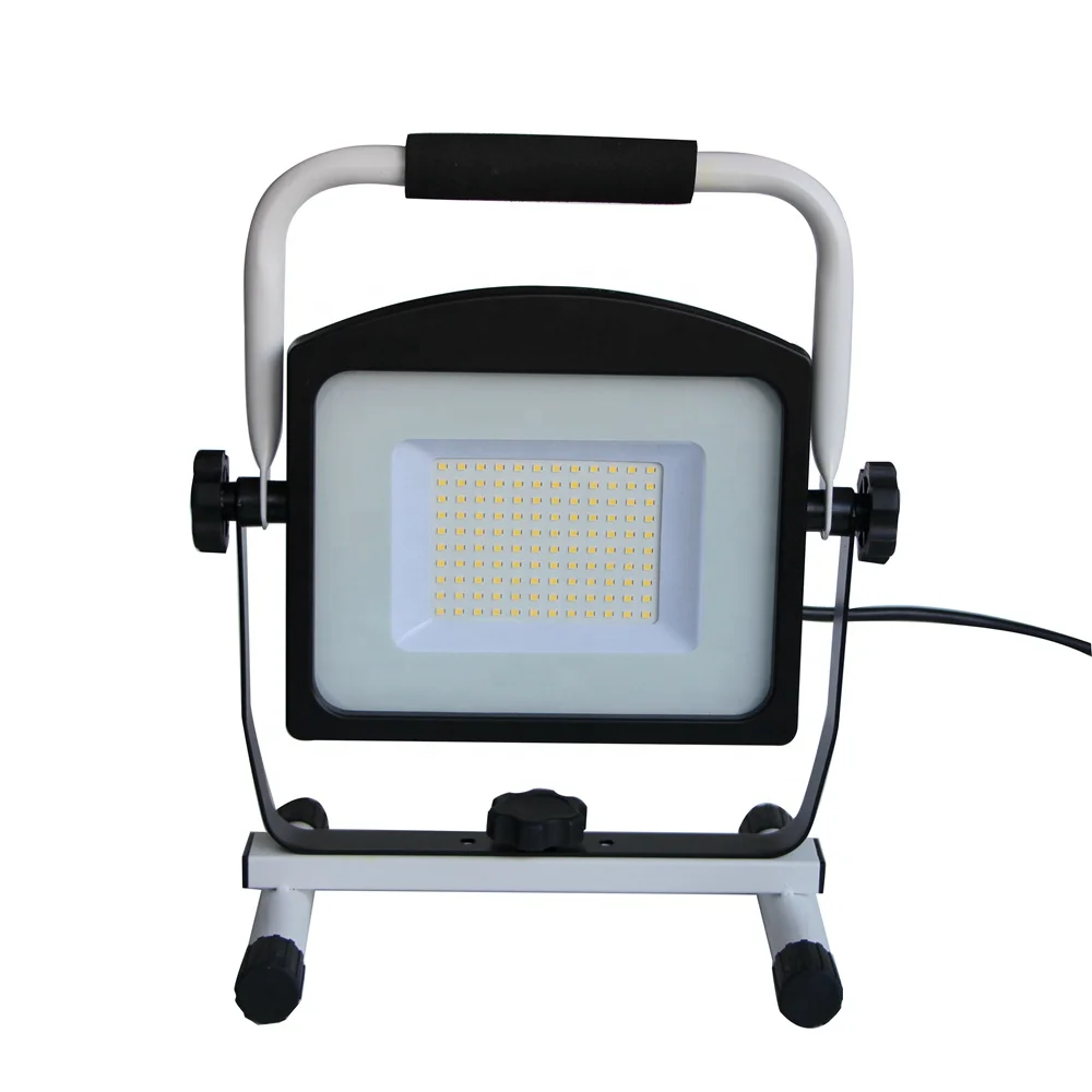 Hot sale IP65 White color 7000lm Commercial Electric Led Flood Work Light for Outdoor