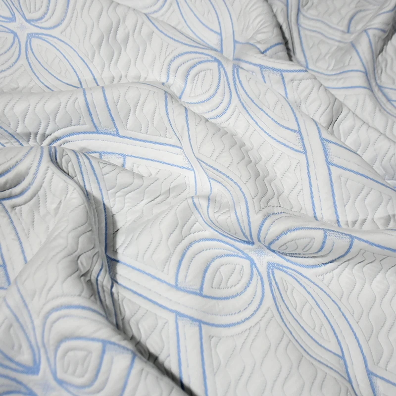 全拉纱涤纶面料针织床垫面料家纺