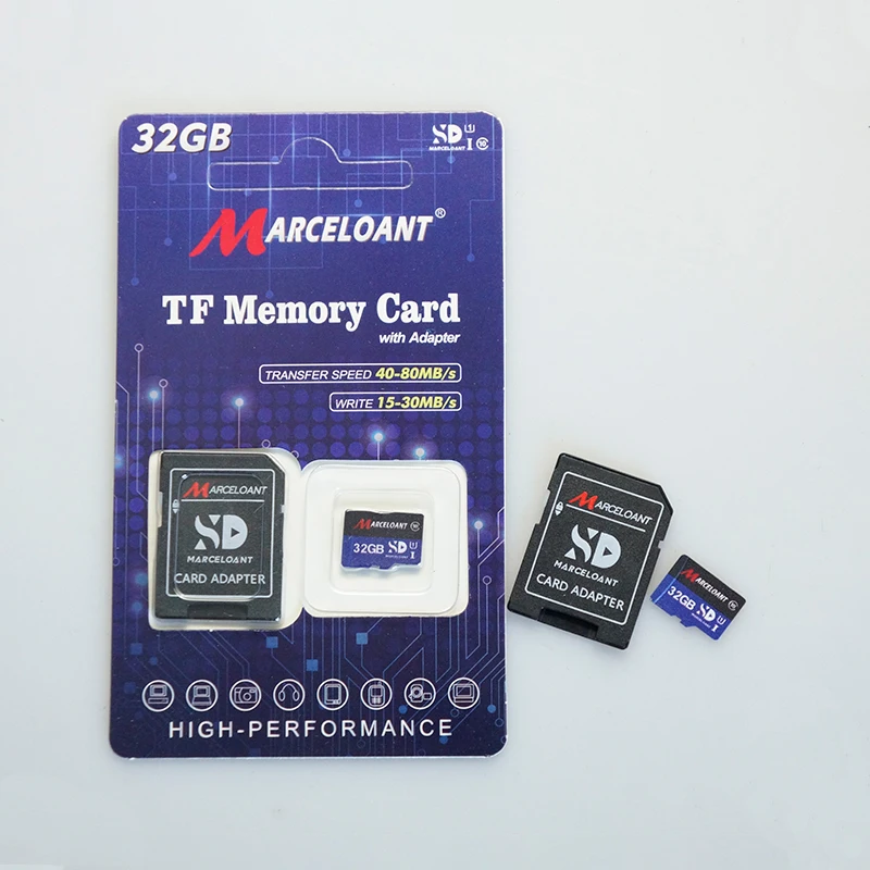 Factory Wholesale TF Mobile Phone Micro Memory SD Card Full Capacity 16GB 64GB Flash Drive Camera SD card memory card - ANKUX.COM