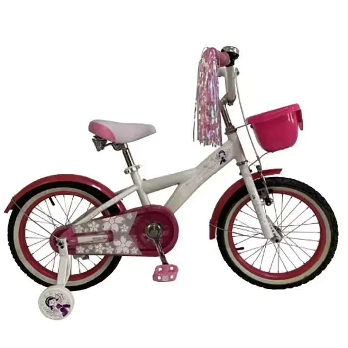 20 inch single speed bicycle for children with front light pedal training wheels and steel fork-1