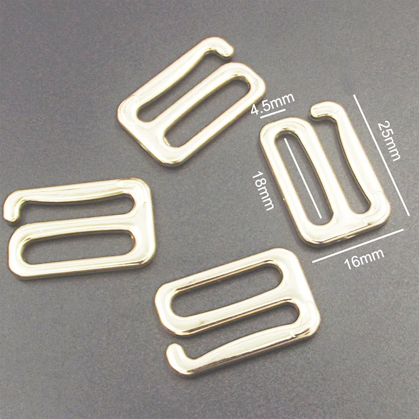 18mm Hooks For Underwear Accessories Metal Bra Adjuster Hook - Buy Bra ...