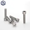 Titanium Fastener Gr2 M5 DIN912 Titanium Hex Socket Head Cap Allen Screws