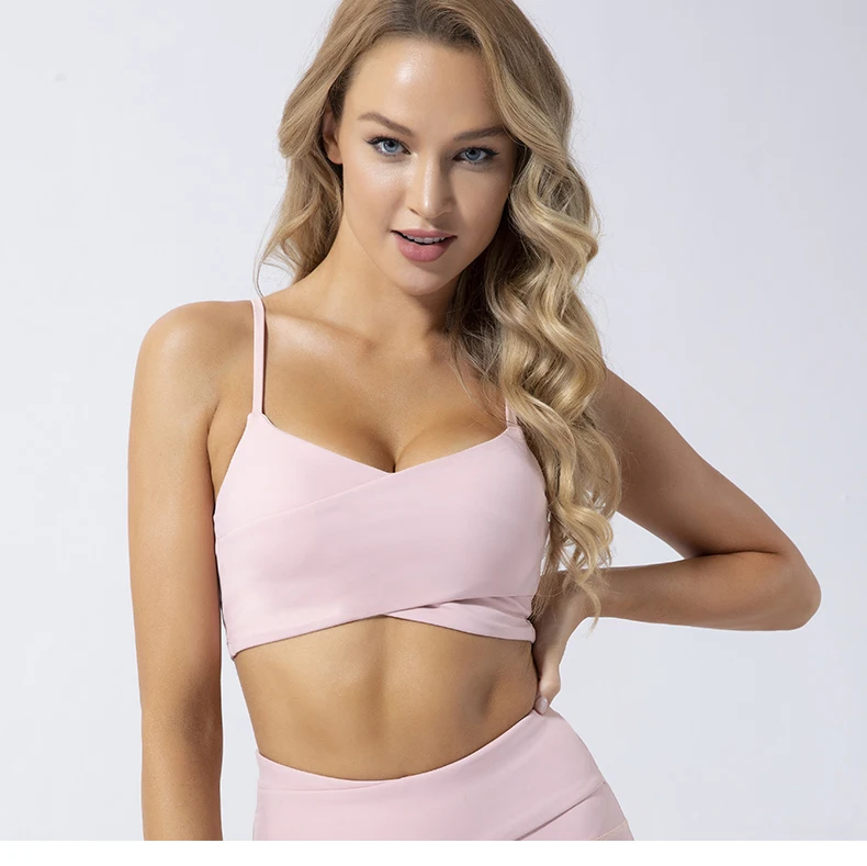 Lulu 2020 summer new American hot style shockproof sports bra top fitness 2020 yoga bra