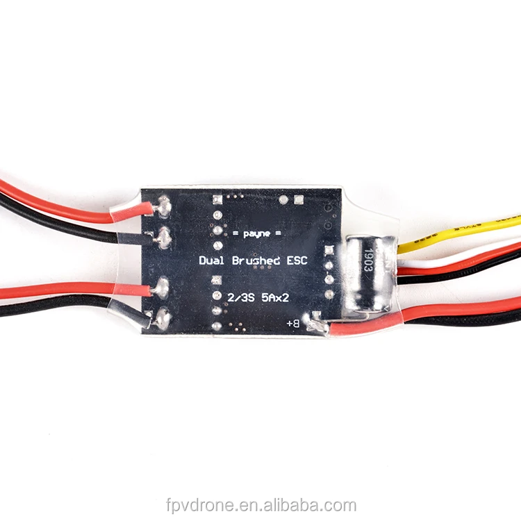 Dual Way Bidirectional Brushed Esc 2s-3s Lipo 5a Esc Speed Control For ...