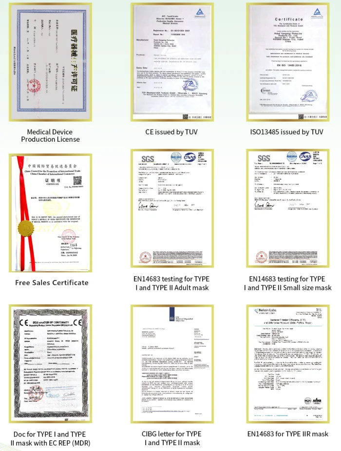 Certificates