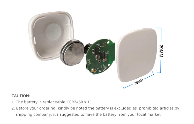 Programmable BLE 4.0 Beacon Small Bluetooth Beacon Tag for Long Range Transmitter Beacon