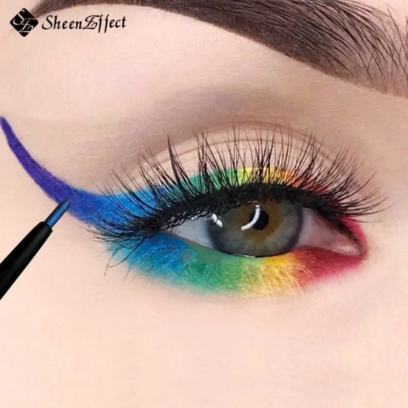 High Quality Makeup Pencil Eyeliner Waterproof 6 Colors Chameleon