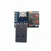 USB adapter board male to female to microUSB to header/Type-C 4P 2.54mm inline