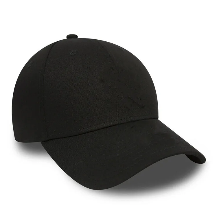 Custom Mens Black Cotton Stretch Fitted Caps Buy Fitted Caps,Stretch
