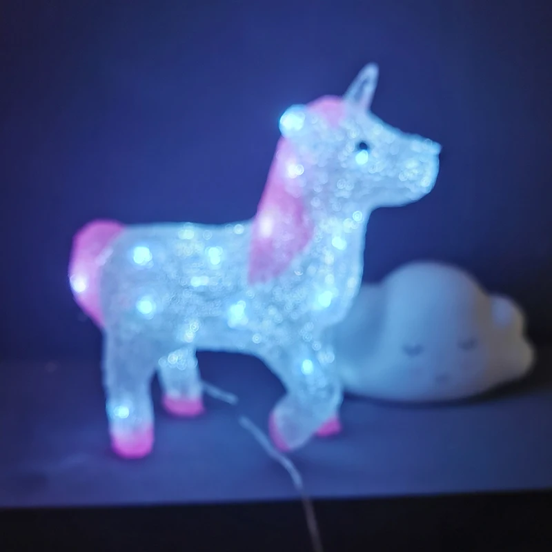 Unicorn Home Decoration Light Easter Led  3D Light  Christmas Lights Decoration