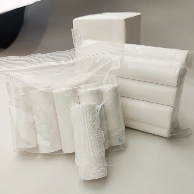 product gauze roll gauze bandage  1ply  2ply  4ply as clients requireme 100 cotton absorbent gauze after cut   folding-96