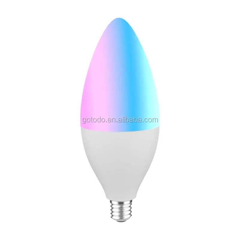 Kasa E27 Dimmable Br30 Life Colour 8w 7w Color Lighting Home Gu10 Wifi Smart Led Alexa Light Bulb