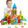Factory price high quality wooden baby building blocks learning toys