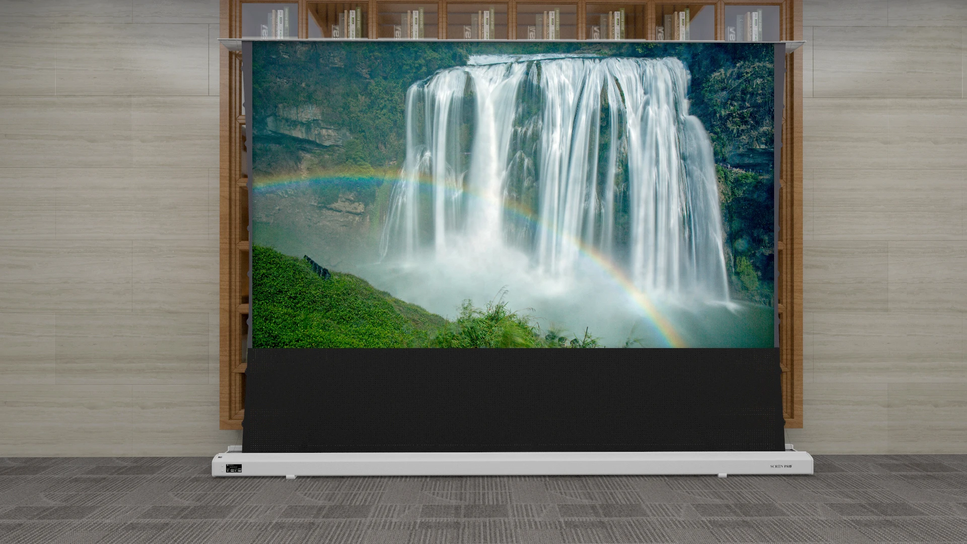 120 Inch Projector Screen Alr Ust Floor Rising Screen For Xiaomi Vava