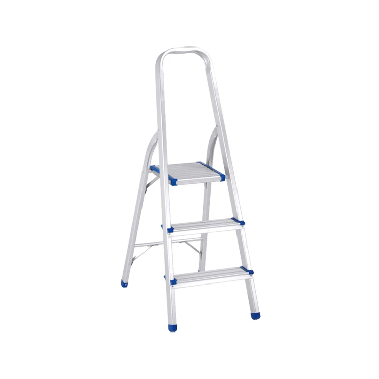 Mehrzweck-Home Office Garten Loft Schrittleiter Falten 4 Schritt Leiter Heavy Duty Mit Non Slip