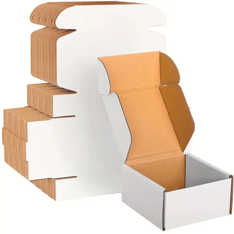 Factory Custom Logo Foldable Corrugated Packaging Paperboard Box Gift Shoes Clothing Shipping packaging Gift Boxes details