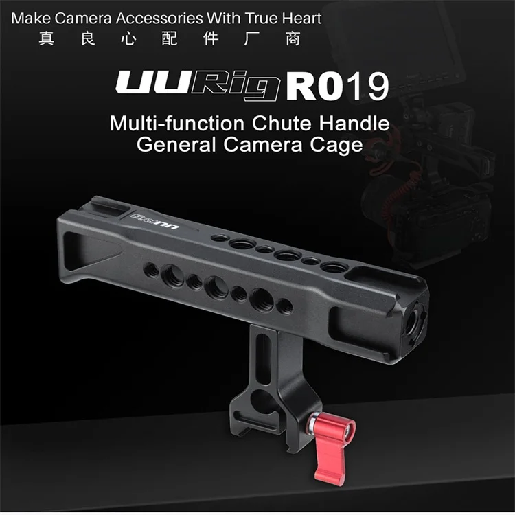 Uurigr019カメラトップグリップnatoハンドルdslrケージリグハンドグリップ コールドシューアリ位置決めネジ付きユニバーサルカメラ用 Buy Uurig R019 カメラトップグリップ ハンドル Dslr ケージリグ用カメラ Uurig R019 ハンドグリップとコールドのための カメラ