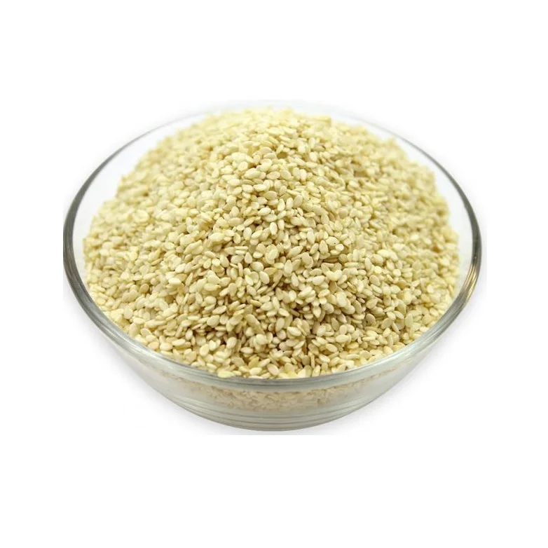 Hulled Sesame Seed Fully Processed Seed White Natural Sesame Seeds For