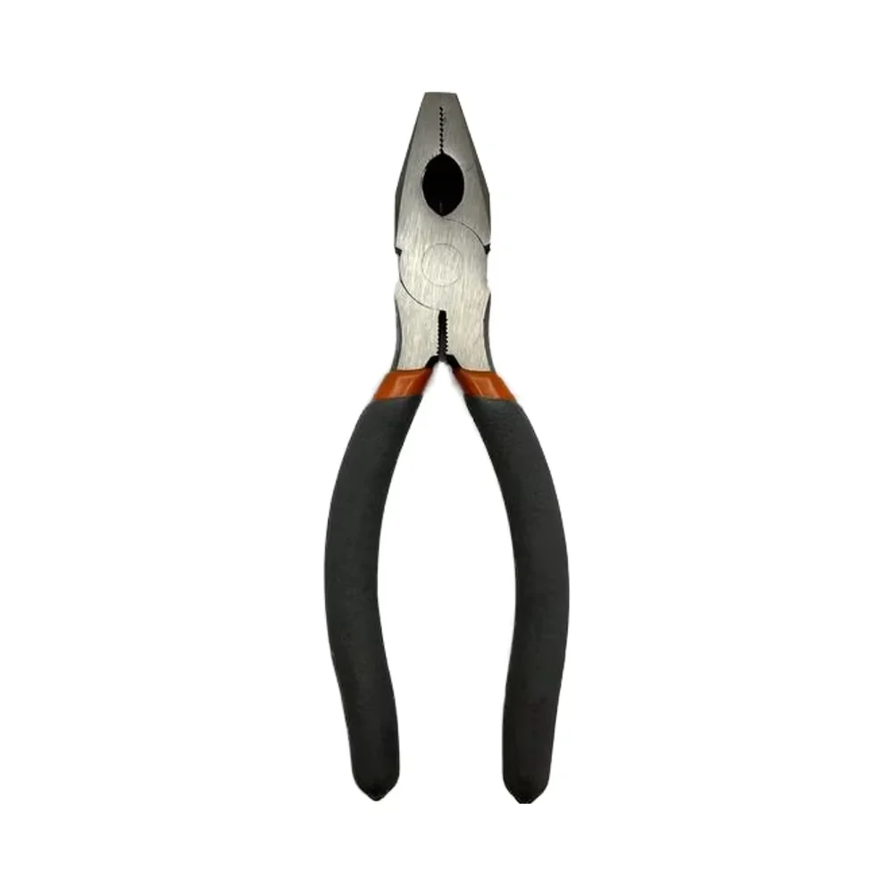 Professional 160mm Combination Pliers Serrated Carbon Steel Dipped Handle Multifunction DIY Metric Measurement Customizable OEM manufacture