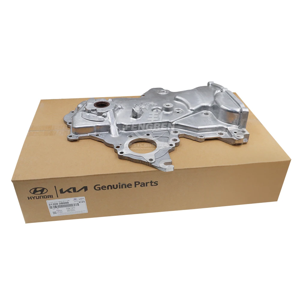 Engine Oil Pump Timing Chain Cover Assembly 213502b000 For Kia Hyundai