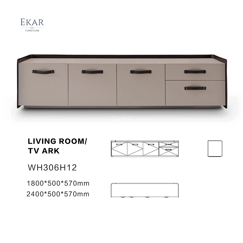 product ekar furniture large space storage cupboard modern furniture bedroom living room tv stand-67