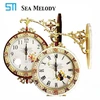 Oriental antique decorative Travel time outdoor street tower clock
