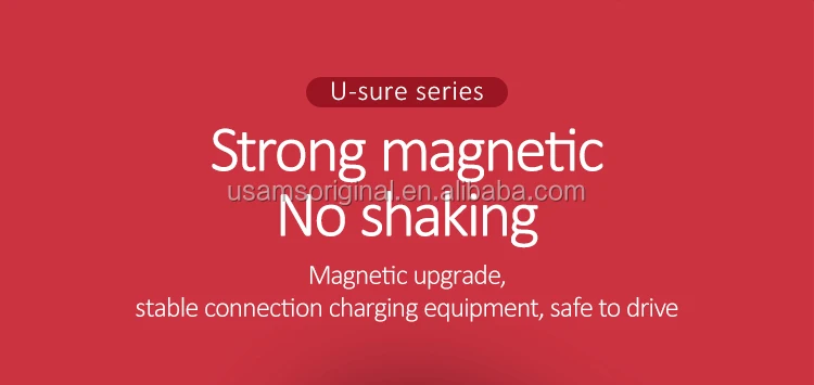 USAMS SJ294 Factory Price Nylon 2.1A Fast Charge Magnetic USB Data Cable for Android - ANKUX.COM
