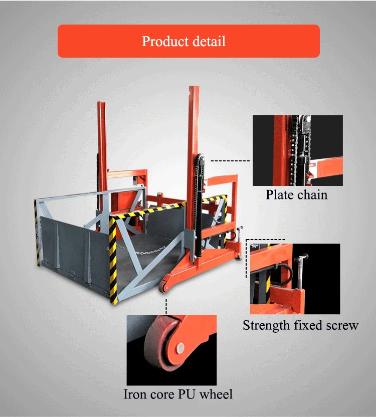 Portable Loading And Unloading Dock Lift Platform 2 Ton 3 Ton Lift ...