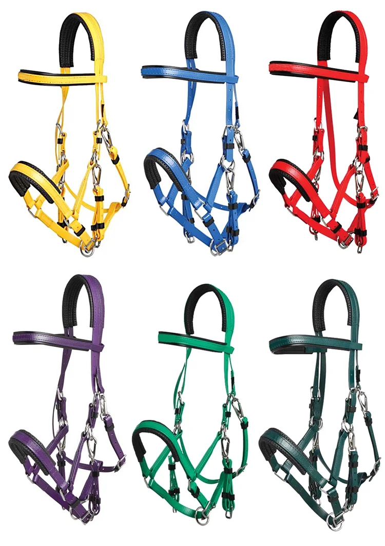 Wholesale Fashion Pvc Plastic Horse Bridles High Tensile Waterproof Pvc